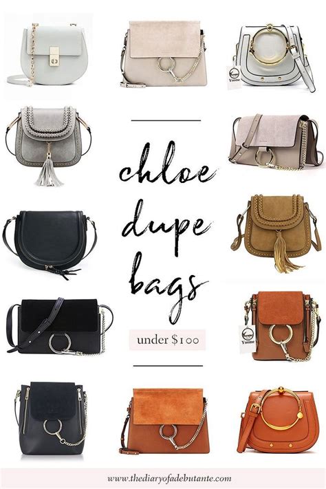 chloe drew tas look alike|chloe look alike bag.